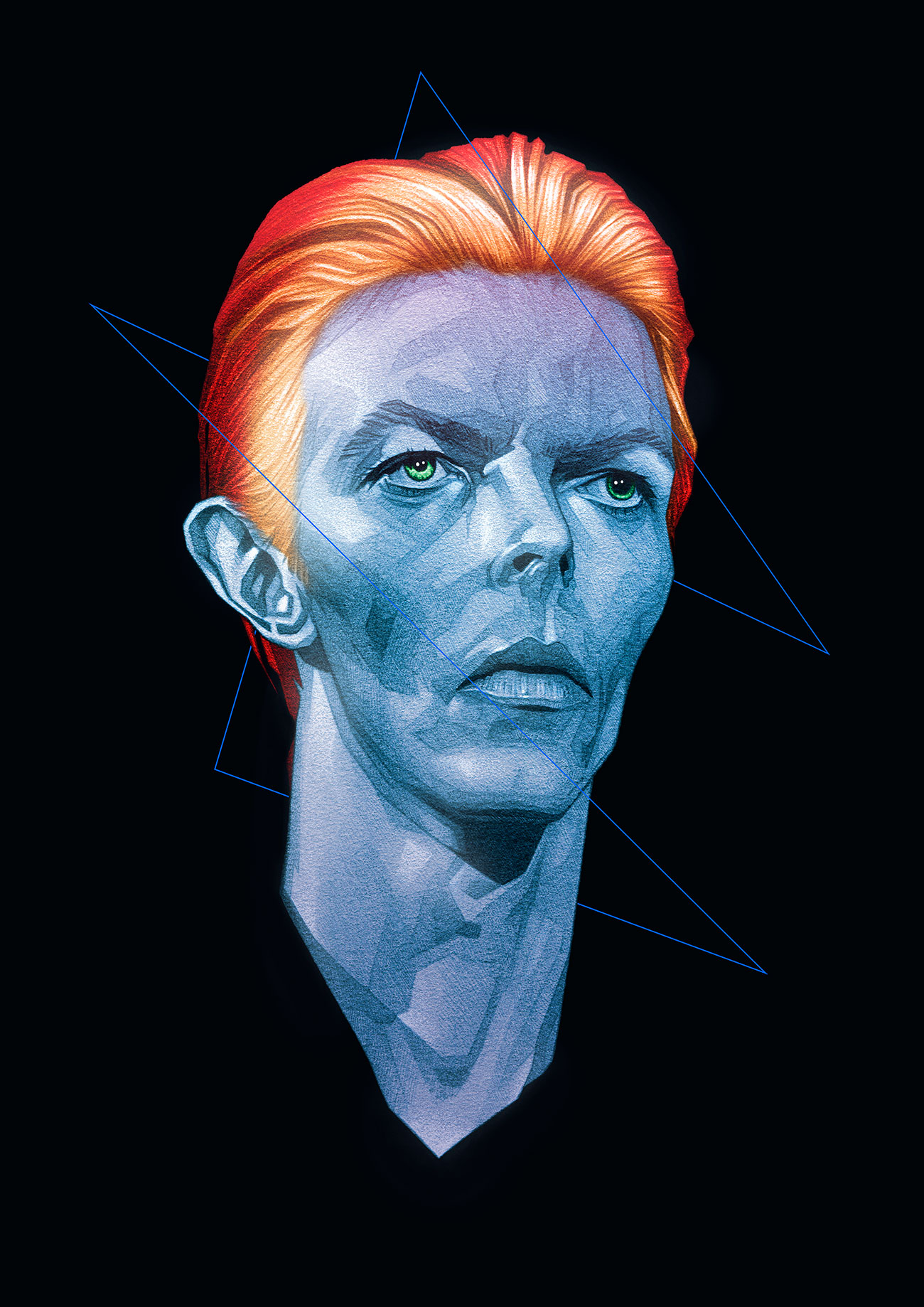 Bowie 1976. The Thin White Duke.